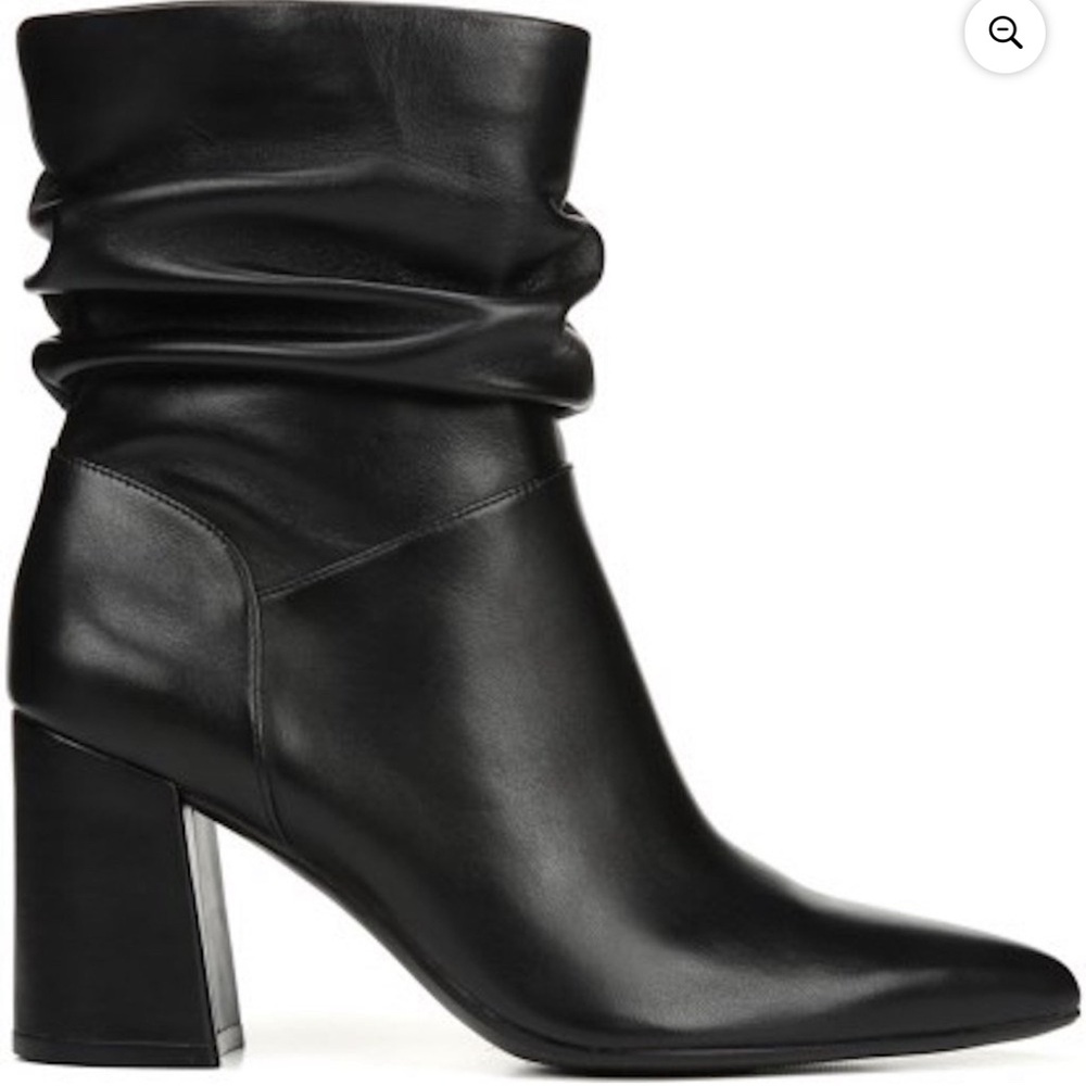 COPY - Naturalizer Hollace slouchy leather chunky ankle booties - Picture 2 of 6
